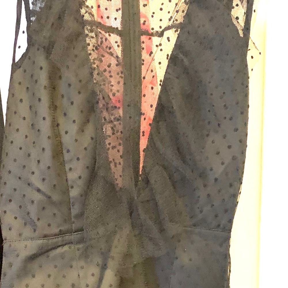 Lace dress.